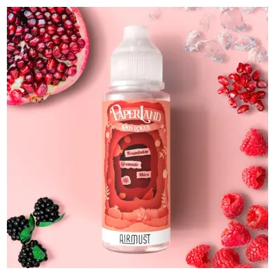 Red Lover 100ml (0mg) - Paperland by Airmust