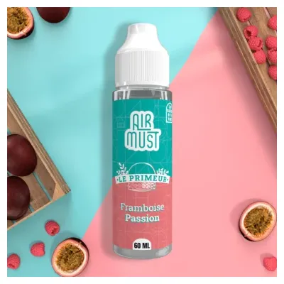 Framboise Passion 60ml (0mg) - Le Primeur by Airmust