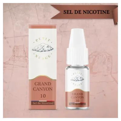 Grand Canyon 10ml Nic Salt (10mg) - Petit Nuage