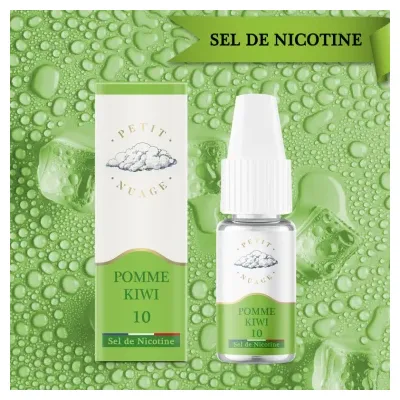 Pomme Kiwi 10ml Nic Salt (10mg) - Petit Nuage