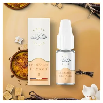 Le Dessert De Mamie 10ml (0mg) - Petit Nuage