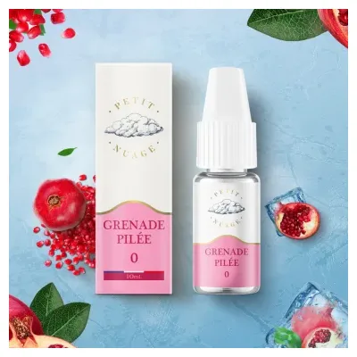 Grenade Pilée 10ml (0mg) - Petit Nuage