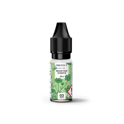 Menthe Verte 10ml Nectar (Nicotine:06 mg/ml) - Protect