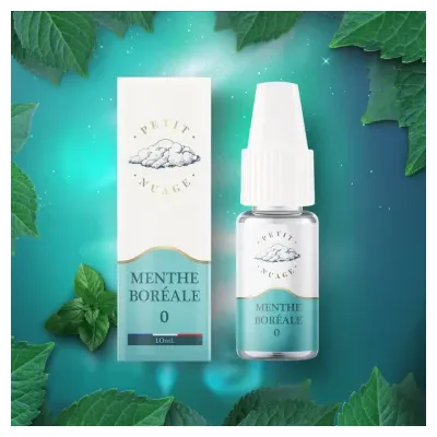 Menthe Boréale 10ml (16mg) - Petit Nuage