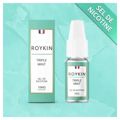 Triple Mint 10ml Nic Salt (10mg) - Roykin