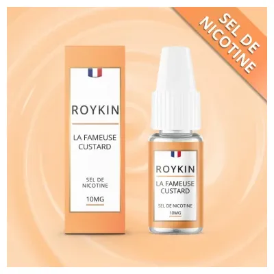 La Fameuse Custard 10ml Nic Salt (10mg) - Roykin