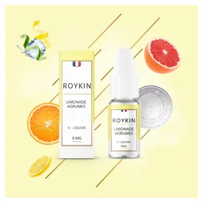 Limonade Agrumes 10ml (11mg) - Roykin