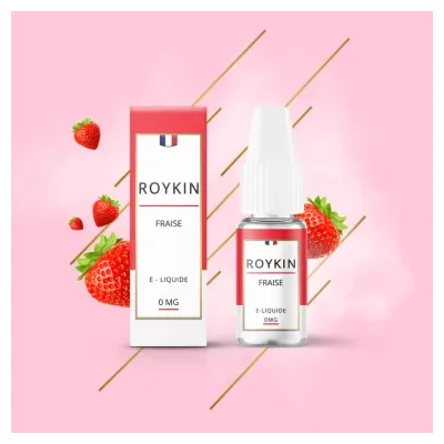 Fraise 10ml (0mg) - Roykin