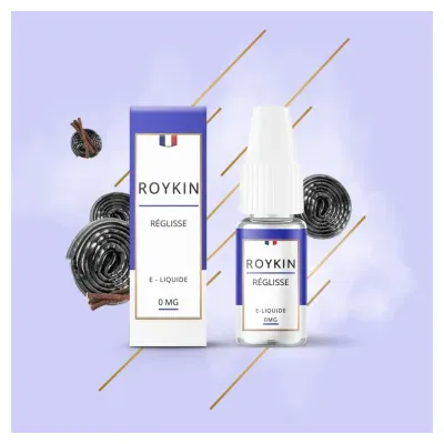 Réglisse 10ml (0mg) - Roykin