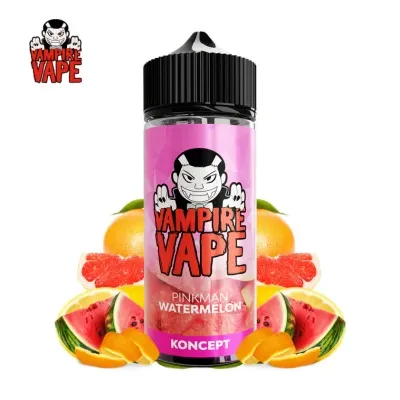 Pinkman Watermelon 100ml (0mg) - Vampire Vape