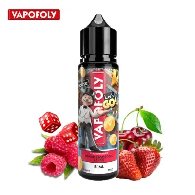 Fraise Framboise Cerise 50ml (0mg) - Vapofoly