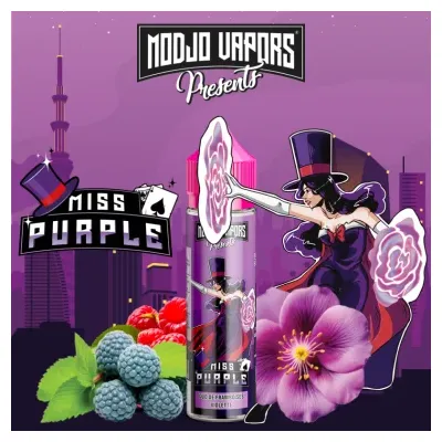 Miss Purple 50ml (0mg) - Modjo Vapors by Liquidarom