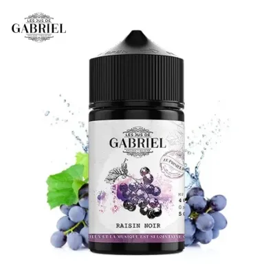 Raisin Noir 50ml (0mg) - Jus Gabriel