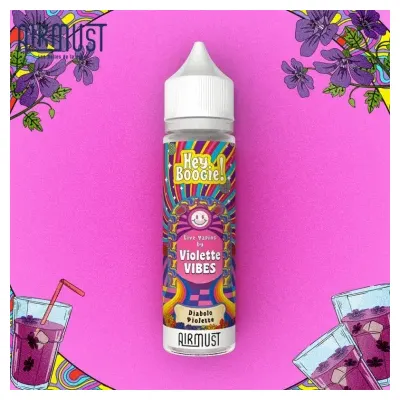 Violette Vibes 60ml (0mg) - Hey Boogie by Airmust