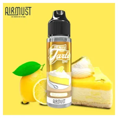 Tarte au Citron 60ml (0mg) - C'est pas d'la tarte by Airmust