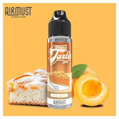 Tarte Abricot 60ml (0mg) - C'est pas d'la tarte by Airmust
