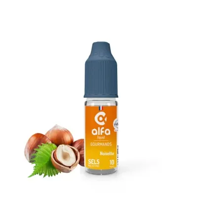 Noisette Salt 10ml (20mg
                              50% / 50%) - Alfaliquid Gourmands