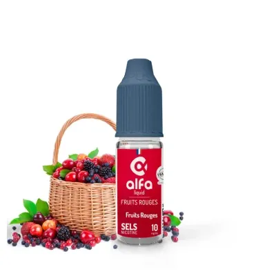Fruits Rouges Salt 10ml (20mg
                              50% / 50%) - Alfaliquid Fruités