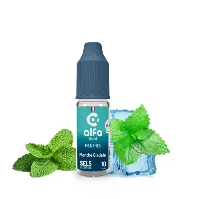 Menthe Glaciale Salt 10ml (10mg
                              50% / 50%) - Alfaliquid Fraicheur