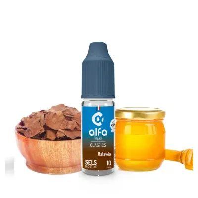Malawia Salt 10ml (20mg
                              50% / 50%) - Alfaliquid Classique