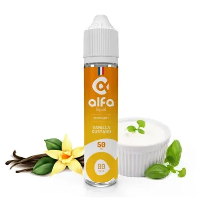 Vanilla Custard 50ml (0mg
                              50% / 50%) - Alfaliquid Gourmands