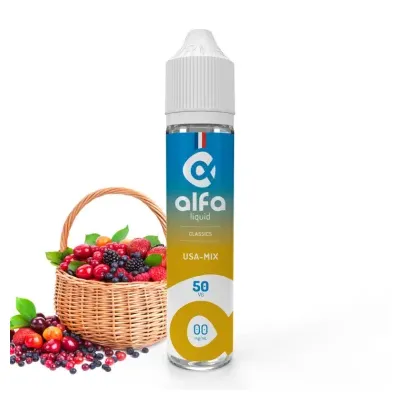 USA-MIX 50ml (0mg
                              50% / 50%) - Alfaliquid Classique