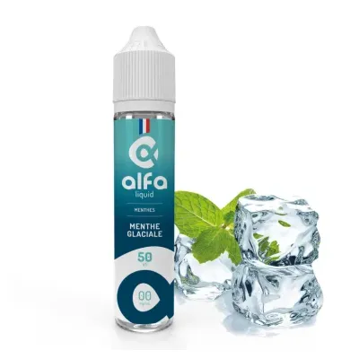 Menthe Glaciale 50ml (0mg
                              50% / 50%) - Alfaliquid Fraicheur