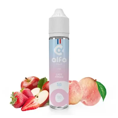 Lady Pimiko 50ml (0mg
                              50% / 50%) - Alfaliquid Frais