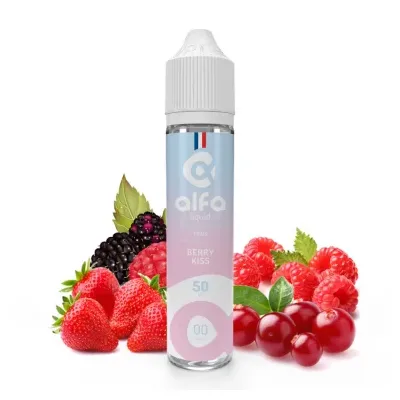 Berry Kiss 50ml (0mg
                              50% / 50%) - Alfaliquid Frais