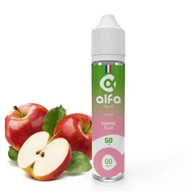 Pomme Fuji 50ml (0mg
                              50% / 50%) - Alfaliquid Fruités