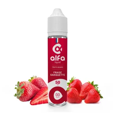 Fraise Gariguette 50ml (0mg
                              50% / 50%) - Alfaliquid Fruités