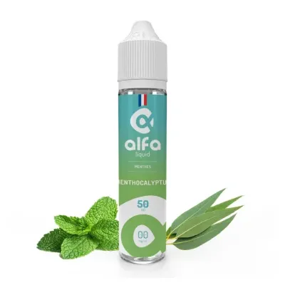 Menthocalyptus 50ml (0mg
                              50% / 50%) - Alfaliquid Fraicheur