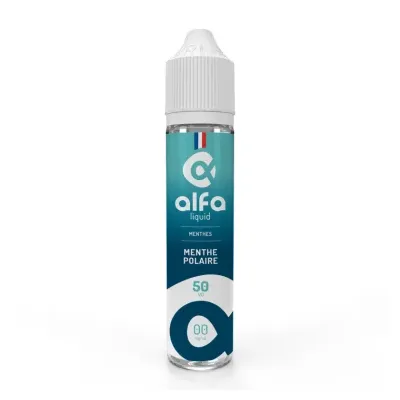 Menthe Polaire 50ml (0mg
                              50% / 50%) - Alfaliquid Fraicheur