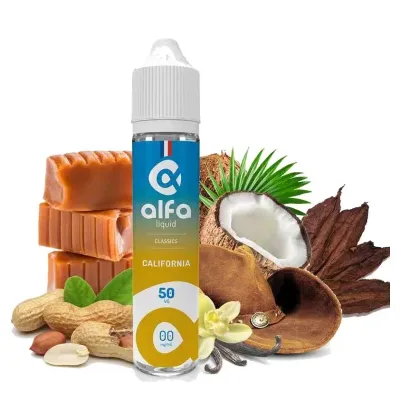California 50ml (0mg
                              50% / 50%) - Alfaliquid Classique