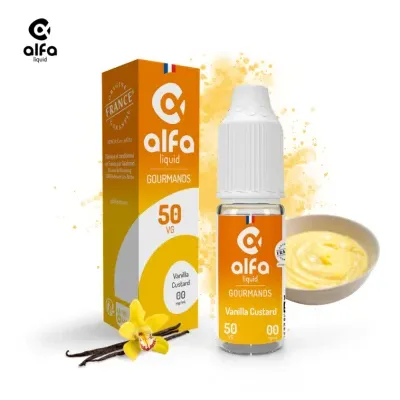 Alfaliquid Gourmands (3mg
                              50% / 50%) - Vanilla Custard 10ml