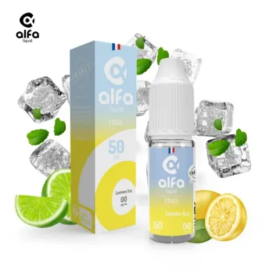Alfaliquid Frais (0mg
                              50% / 50%) - Lemon Ice 10ml