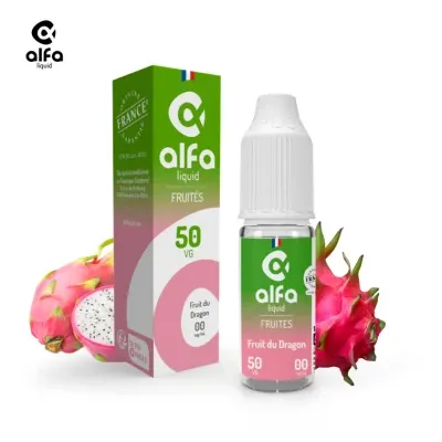 Alfaliquid Fruités (0mg
                              50% / 50%) - Fruit du Dragon 10ml