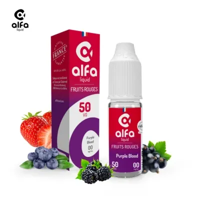 Alfaliquid Fruités (0mg
                              50% / 50%) - Purple Blood 10ml