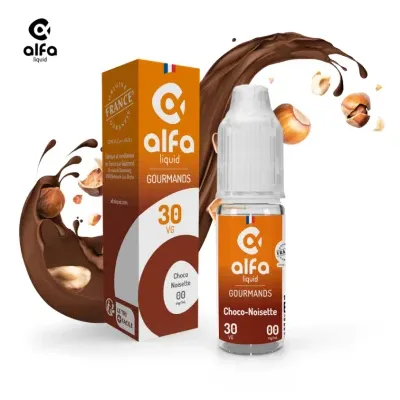Alfaliquid Gourmands (12mg
                              70% / 30%) - Choco Noisette 10ml