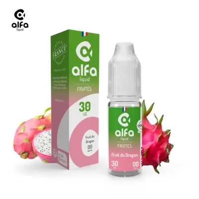 Alfaliquid Fruités (0mg
                              70% / 30%) - Fruit du Dragon 10ml