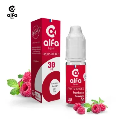 Alfaliquid Fruités (6mg
                              70% / 30%) - Framboise Sauvage 10ml