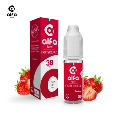 Alfaliquid Fruités (3mg
                              70% / 30%) - Fraise 10ml