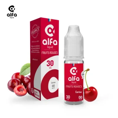 Alfaliquid Fruités (12mg
                              70% / 30%) - Cerise 10ml