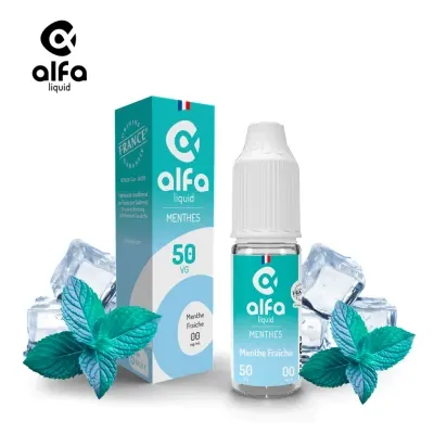 Alfaliquid Fraicheur (6mg
                              70% / 30%) - Menthe Fraîche 10ml
