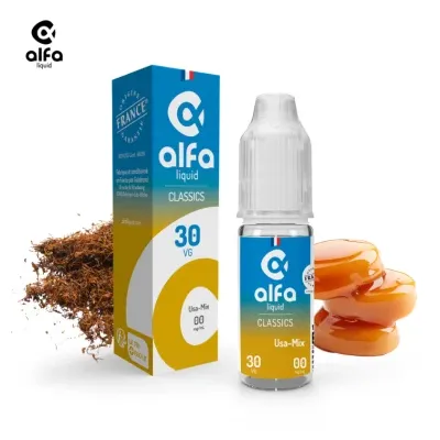 Alfaliquid Classique (3mg
                              70% / 30%) - USA-MIX 10ml