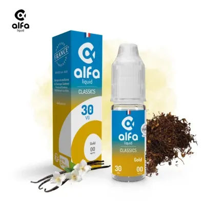 Alfaliquid Classique (0mg
                              70% / 30%) - Gold 10ml