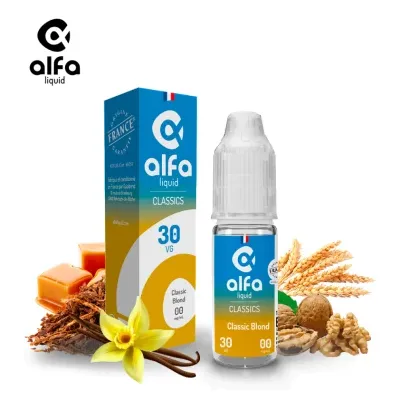 Alfaliquid Classique (16mg
                              70% / 30%) - Classic Blond 10ml