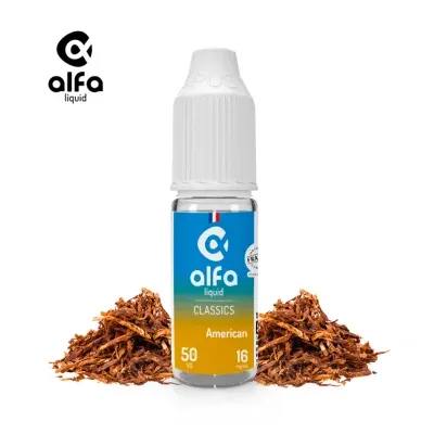 Alfaliquid Classique (12mg
                              50% / 50%) - American 10ml