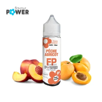 Pêche Abricot 50ml (0mg) - Flavour Power