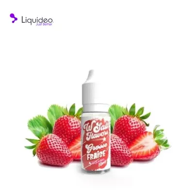 Grosse Fraise 10ml (10mg) - Wsalt Flavors by Liquideo